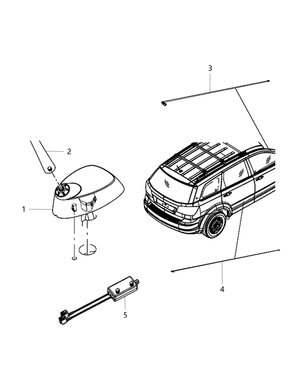 2015 Dodge Journey Antenna Diagram