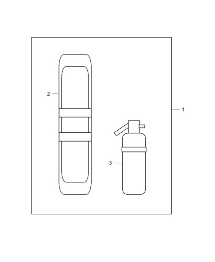 2011 Dodge Durango Emergency Kit Diagram