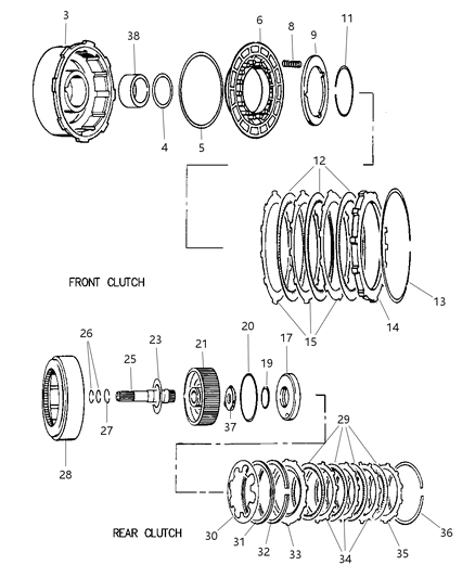 2002 Dodge Ram Wagon Clutch Diagram 3