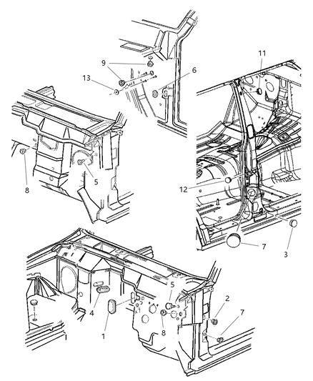 2000 Jeep Cherokee Plugs Diagram