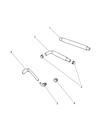 2000 Dodge Stratus Crankcase Ventilation Diagram 3