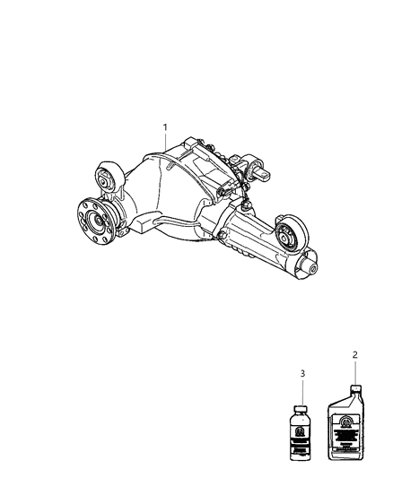 2010 Jeep Commander Front Axle Assembly Diagram