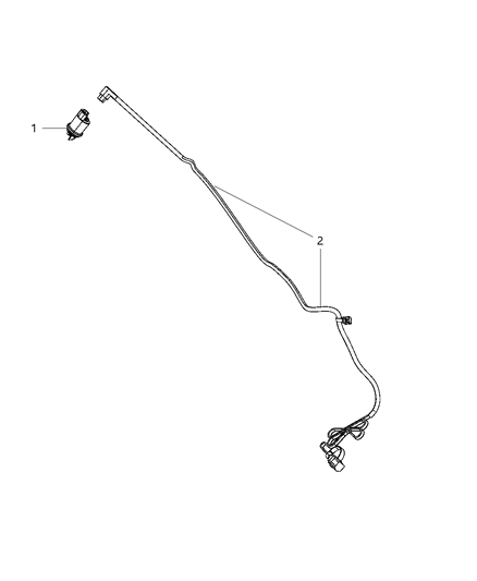 2012 Dodge Dart Cord-Engine Block Heater Diagram for 68104439AA