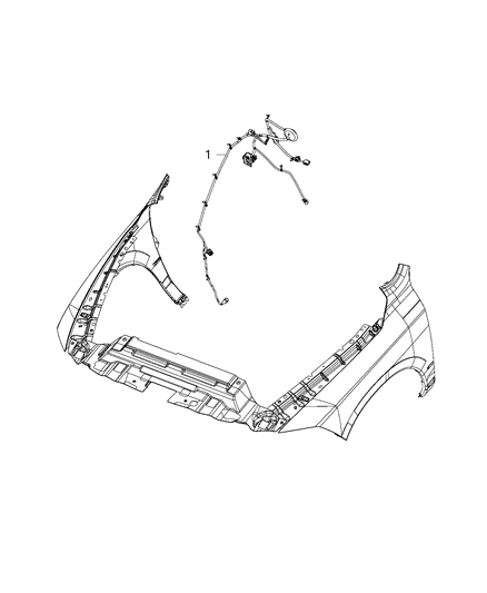 2019 Ram 1500 Wiring-Dash Right Diagram for 68373451AB