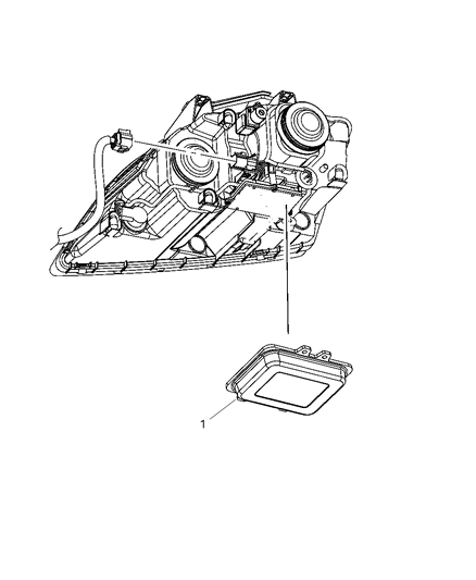 2008 Chrysler Pacifica Modules Lighting Diagram