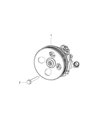 2016 Dodge Viper Power Steering Pump Diagram