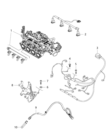 2017 Jeep Renegade Wiring-Jumper Diagram for 68254577AA