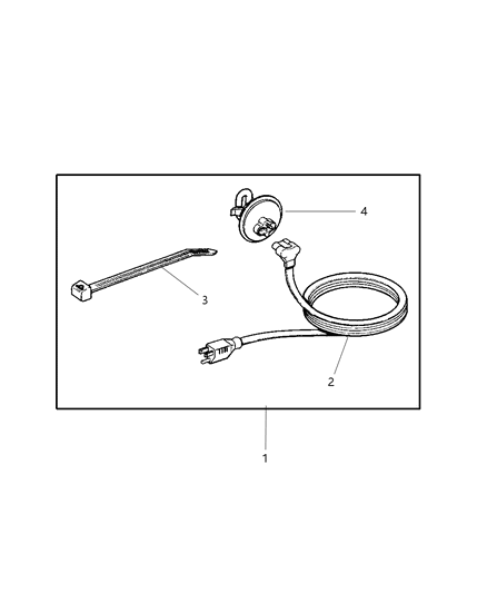 2001 Chrysler PT Cruiser Heater Kit Diagram