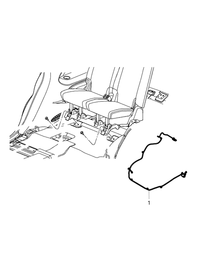 2013 Ram 3500 Wiring - Rear Seat Diagram