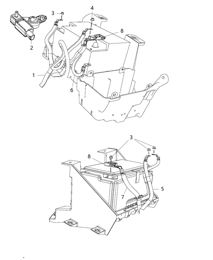 2018 Ram 3500 Pickup Battery Wiring Diagram 2