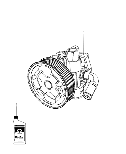 2010 Dodge Journey Power Steering Pump Diagram 1