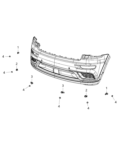 2021 Jeep Grand Cherokee Park Assist Diagram 1