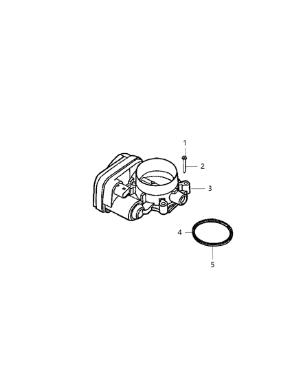 2008 Dodge Nitro Throttle Body Diagram