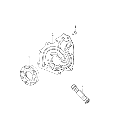 2016 Dodge Viper Engine Oil Pump Diagram