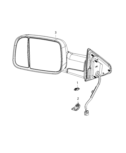 2020 Ram 3500 Cab Chassis Sensors - Body Diagram 1