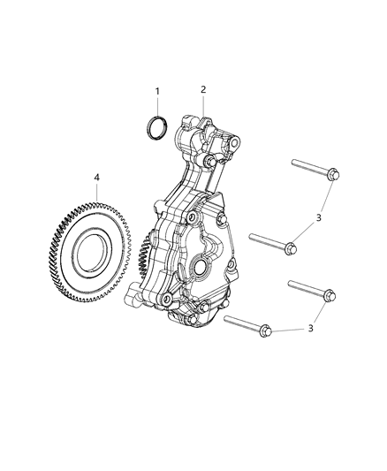 2020 Jeep Grand Cherokee Engine Oil Pump Diagram 1