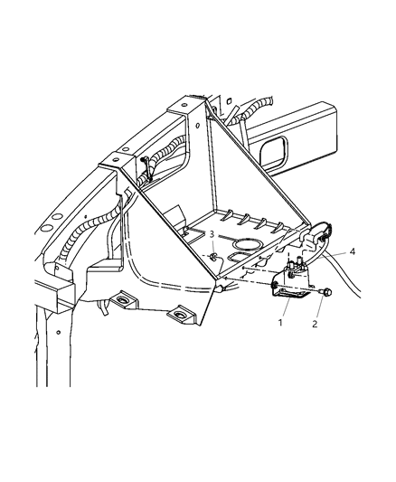 2009 Dodge Ram 3500 Relay - Air Intake Heater Diagram