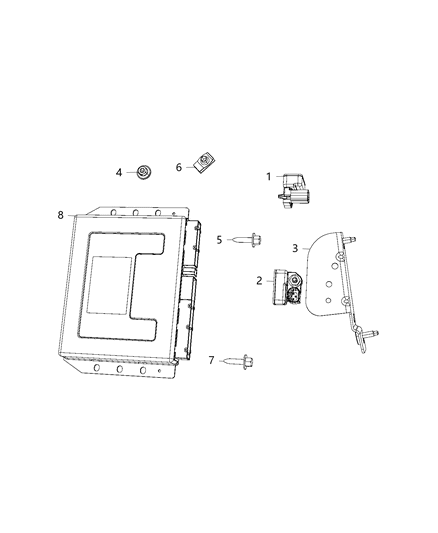 2016 Dodge Challenger Module, Active Damping & Leveling Diagram