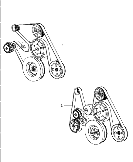 2006 Dodge Ram 3500 Drive Belts Diagram 2