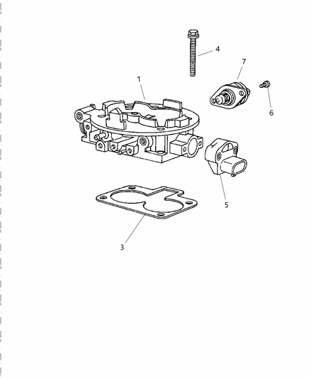 2001 Dodge Durango Throttle Body Diagram