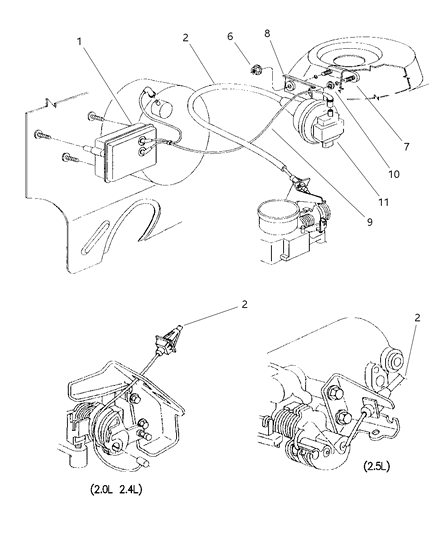 2000 Dodge Stratus Speed Control Diagram