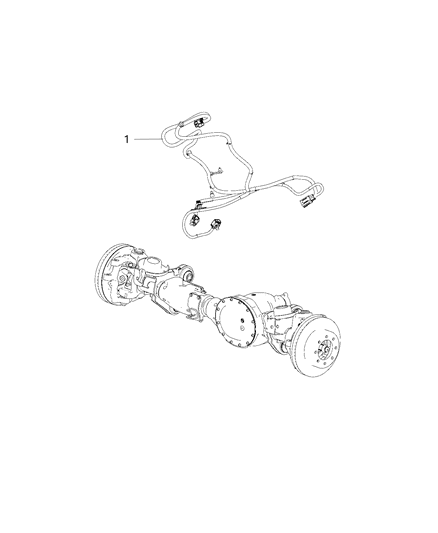 2020 Ram 3500 Wiring - Chassis & Underbody Diagram 1