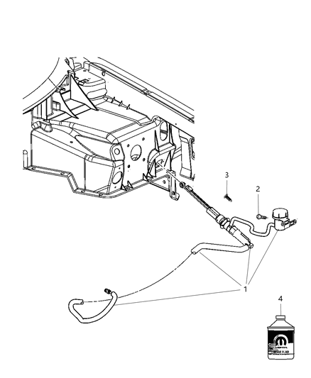 2009 Dodge Viper Controls, Hydraulic Clutch Diagram