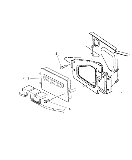 2006 Dodge Dakota Single Board Engine Controller Diagram