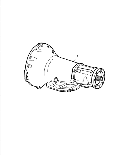 Transmission of Automatic Transmission - 1999 Jeep Wrangler