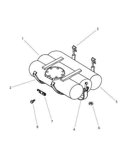 1997 Dodge Ram Van Fuel Cylinder Diagram