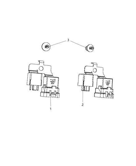 2012 Jeep Wrangler Relay - Engine Diagram