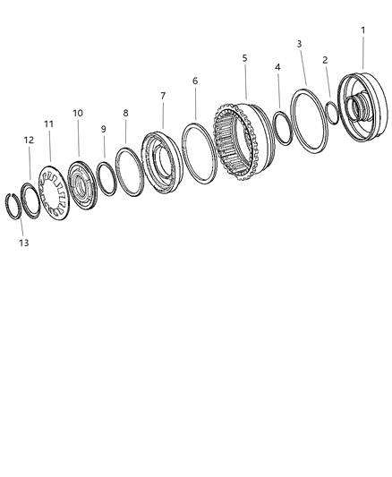 2003 Dodge Sprinter 2500 Multiple Disc Brake Diagram 1