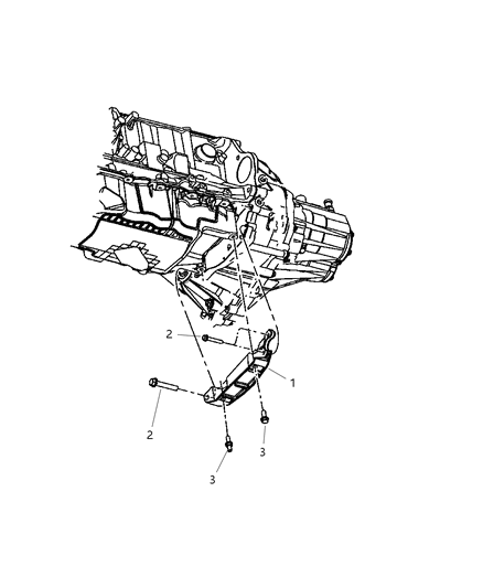 2009 Chrysler PT Cruiser Structural Collar Diagram