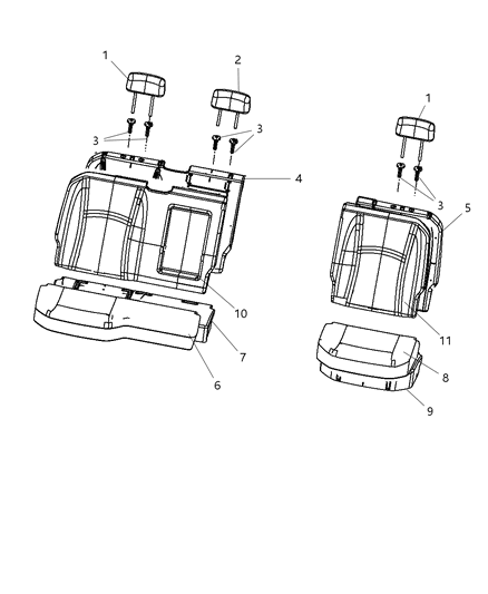 2012 Ram 1500 Quad Cab Rear Seat Diagram 5