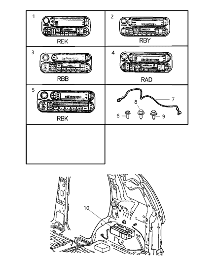 2005 Dodge Neon Radios Diagram