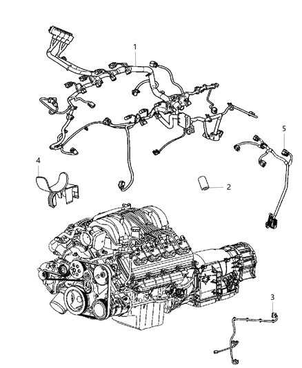 2006 Jeep Grand Cherokee Trough Diagram for 4801474AA