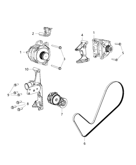 2018 Ram 2500 Alternator Diagram 3