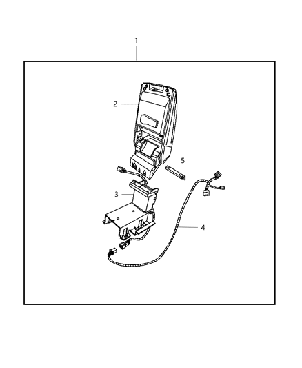 2007 Dodge Magnum DVD Rear Seat Video System Diagram