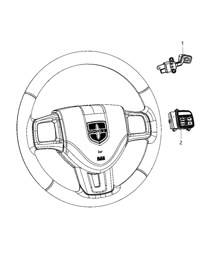 2013 Ram C/V Speed Control Diagram