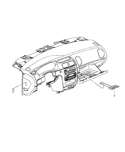 2014 Dodge Charger Instrument Panel Diagram