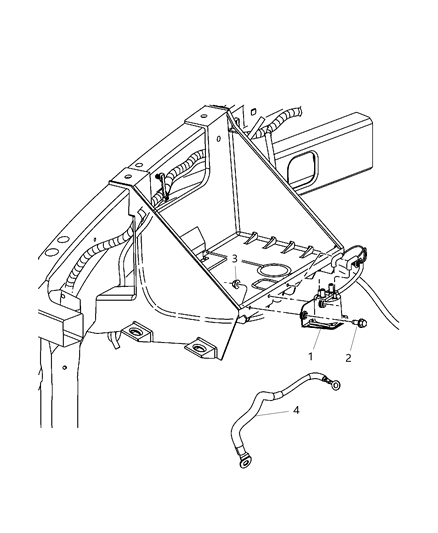 2010 Dodge Ram 2500 Relay - Air Intake Heater Diagram