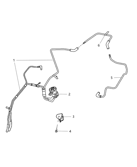 2002 Dodge Neon Harness-Vapor PURGE Diagram for 4891298AC