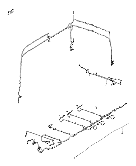 BODY RIGHT Diagram for 68474570AB