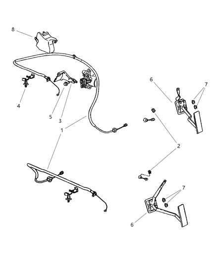 2001 Chrysler PT Cruiser Throttle Control Diagram