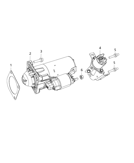 2019 Jeep Cherokee Relay-Starter Diagram for 56029638AC