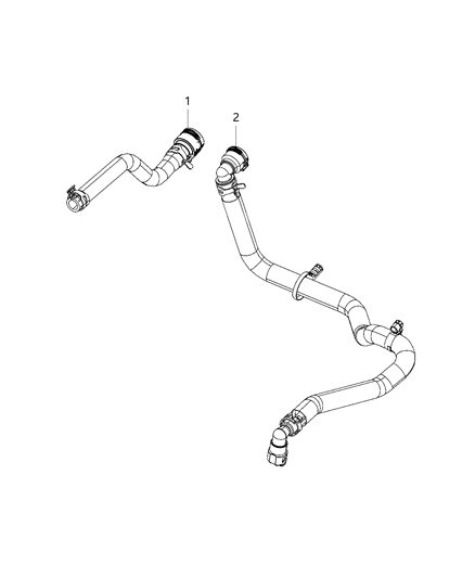 2021 Jeep Wrangler Heater Plumbing Diagram 3