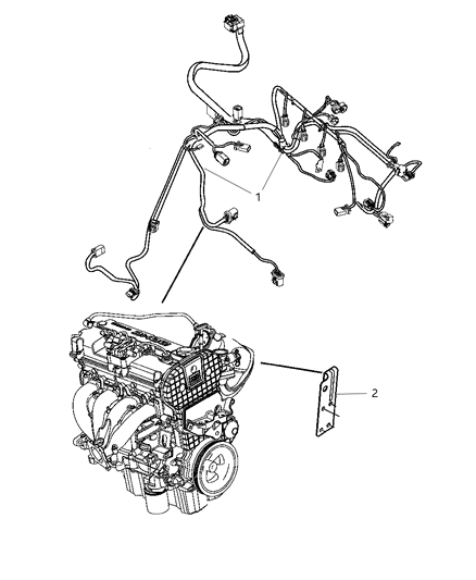 2008 Chrysler Sebring Wiring - Engine Diagram 2