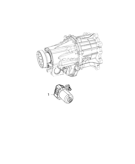 2018 Jeep Grand Cherokee Sensors - Drivetrain Diagram