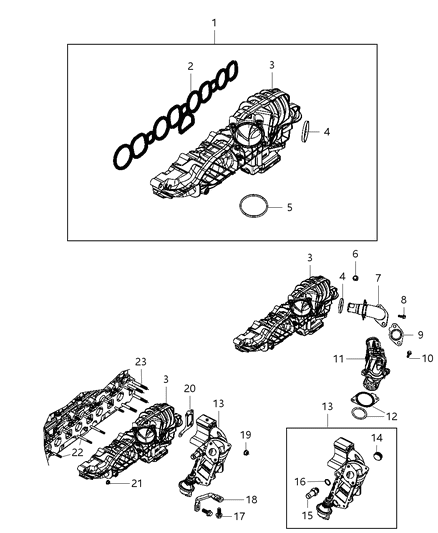 2012 Jeep Liberty Stud Diagram for 68092262AA