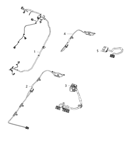 2018 Dodge Grand Caravan Wiring - Overhead Diagram